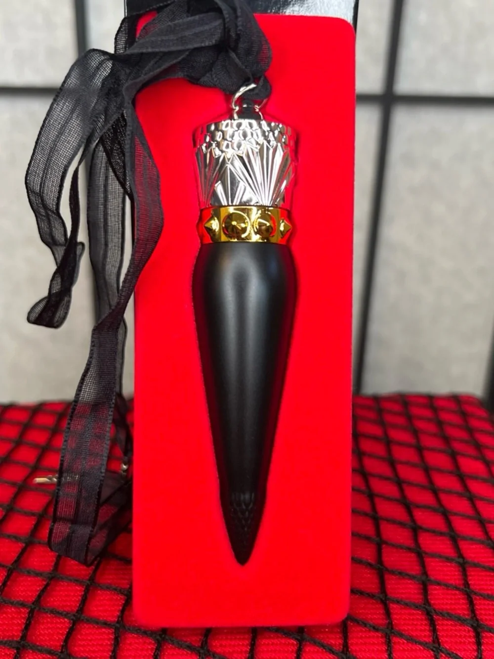 Christian Louboutin Rouge Louboutin 001M Velvet Matte Lip Colour w/ Box & Pouch